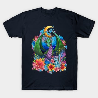 Mystical Dragon Design by Lorna Laine T-Shirt